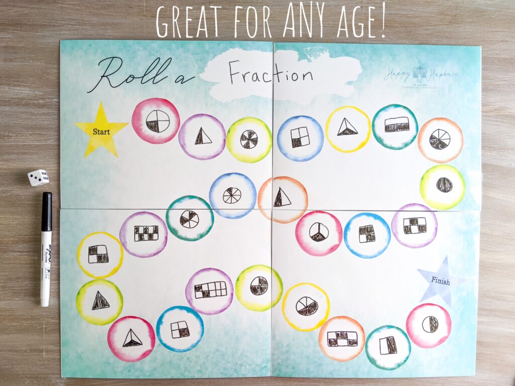 Practice fractions using the best educational game!