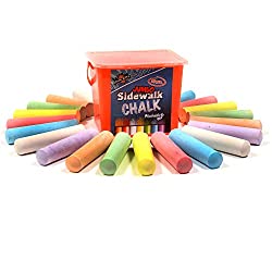 Chalk- 20 pieces in 7 different colors