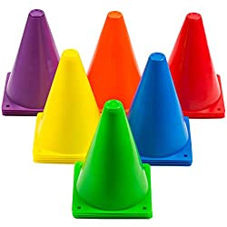 Cones in assorted colors